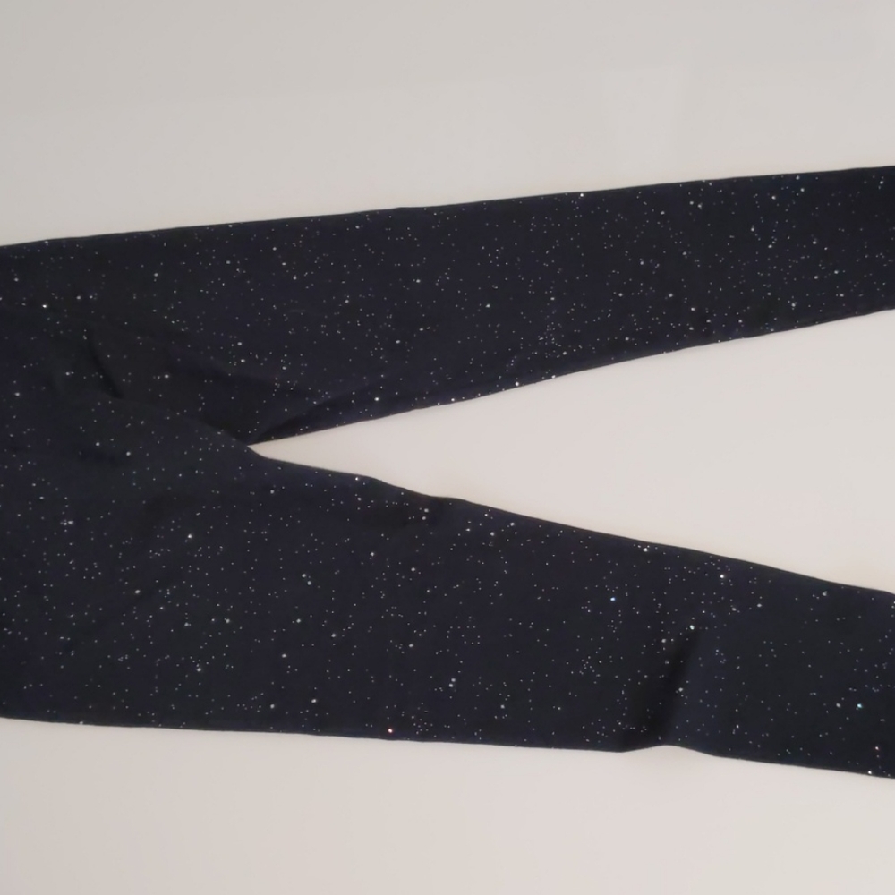 Black sparkle pants